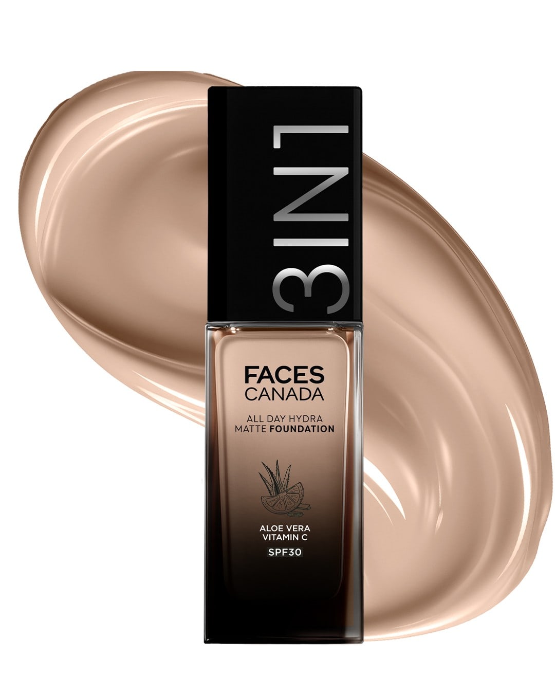 Faces Canada 3 in 1 All Day Hydra Matte Foundation