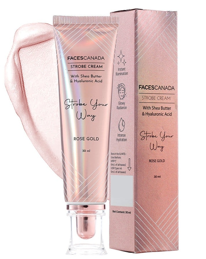 Faces Canada Strobe Cream, Rose Gold